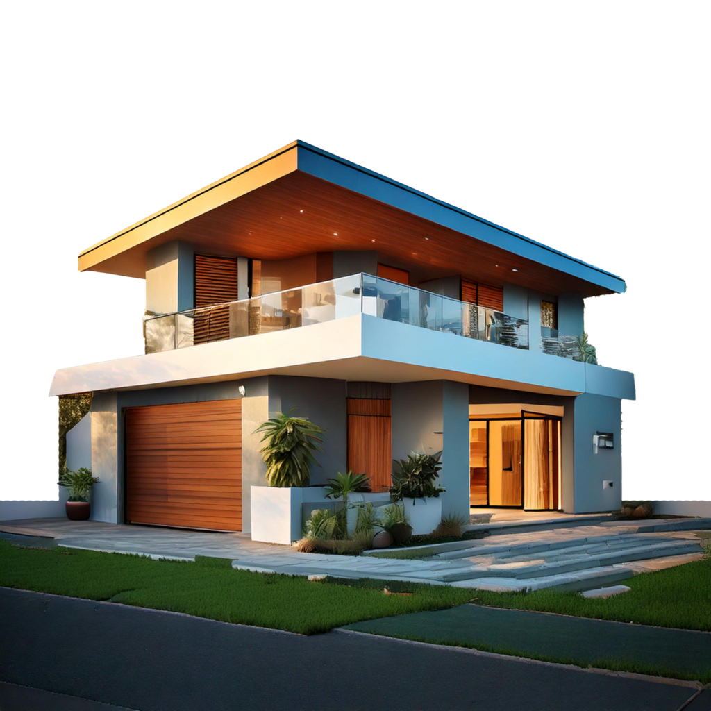 Firefly a house in puerto rico with flat roof, modern but simple style, one floor house with securit